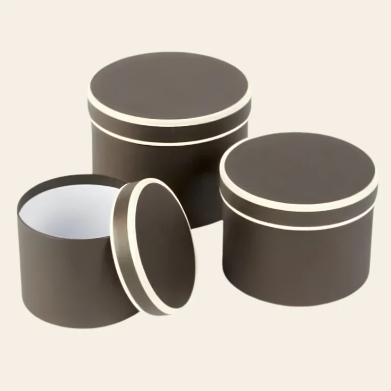 Custom Round Boxes
