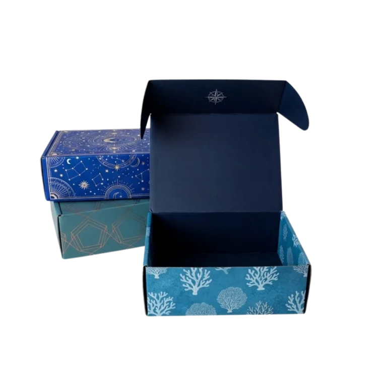Blue Mailer Boxes (6)