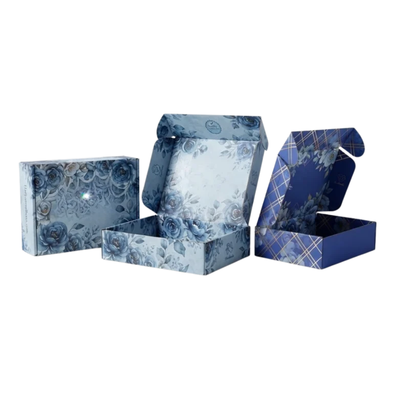 Blue Mailer Boxes (3)