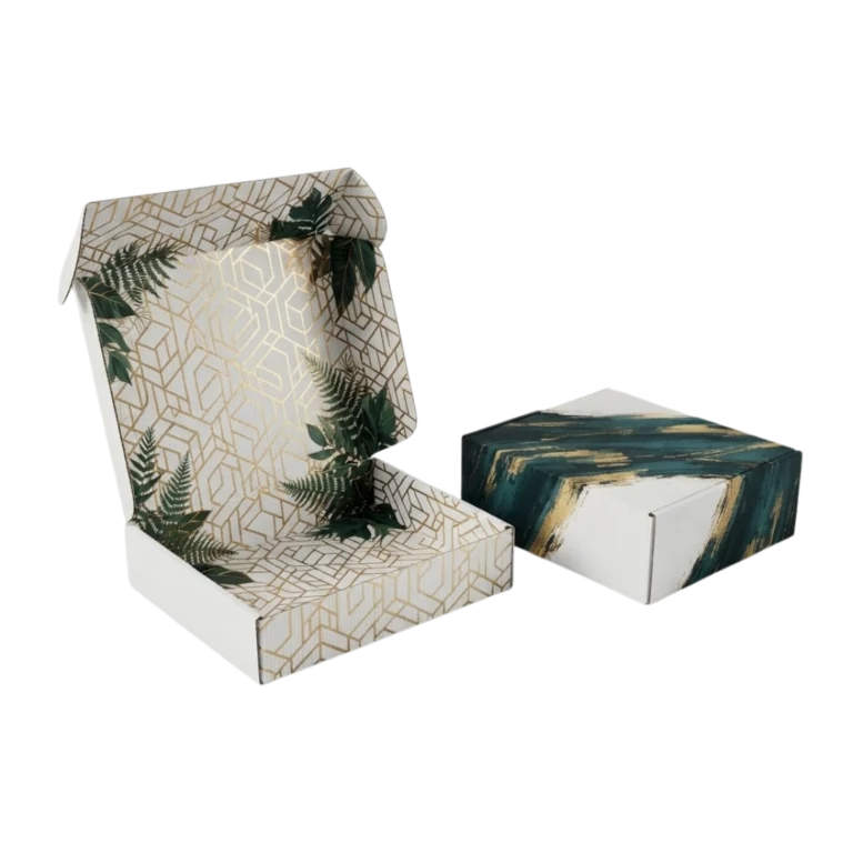 White Corrugated Mailer Boxes