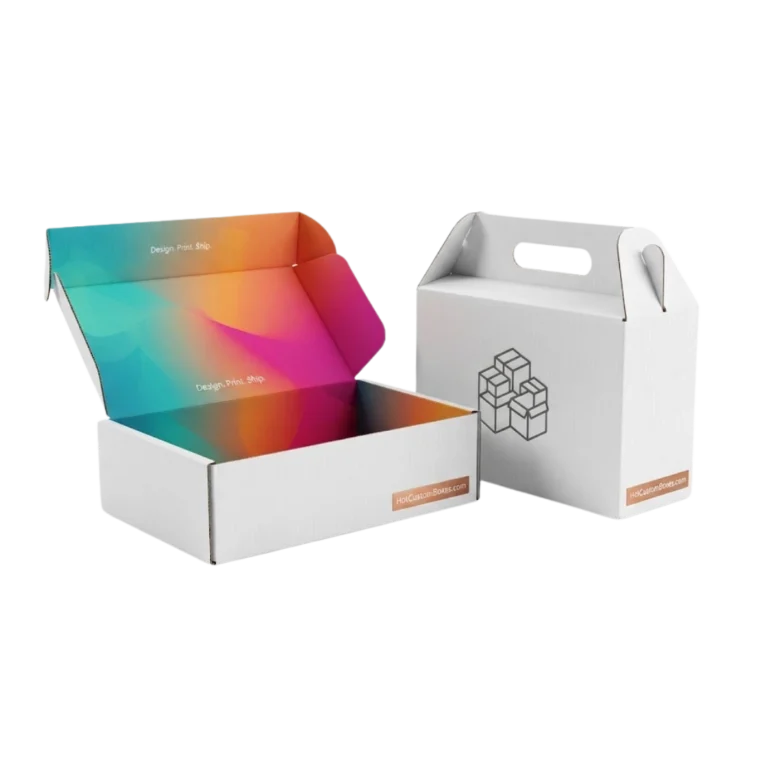 White Corrugated Mailer Boxes (2)