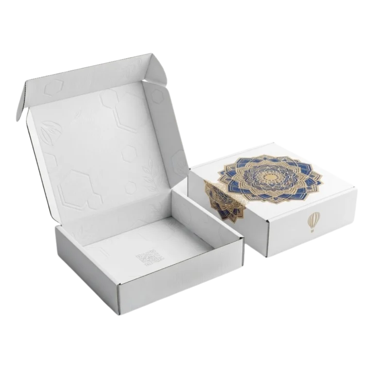 White Corrugated Mailer Boxes (4)