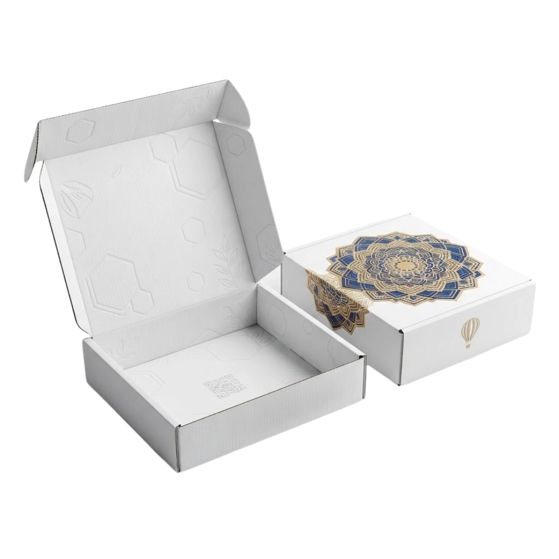 White Corrugated Mailer Boxes