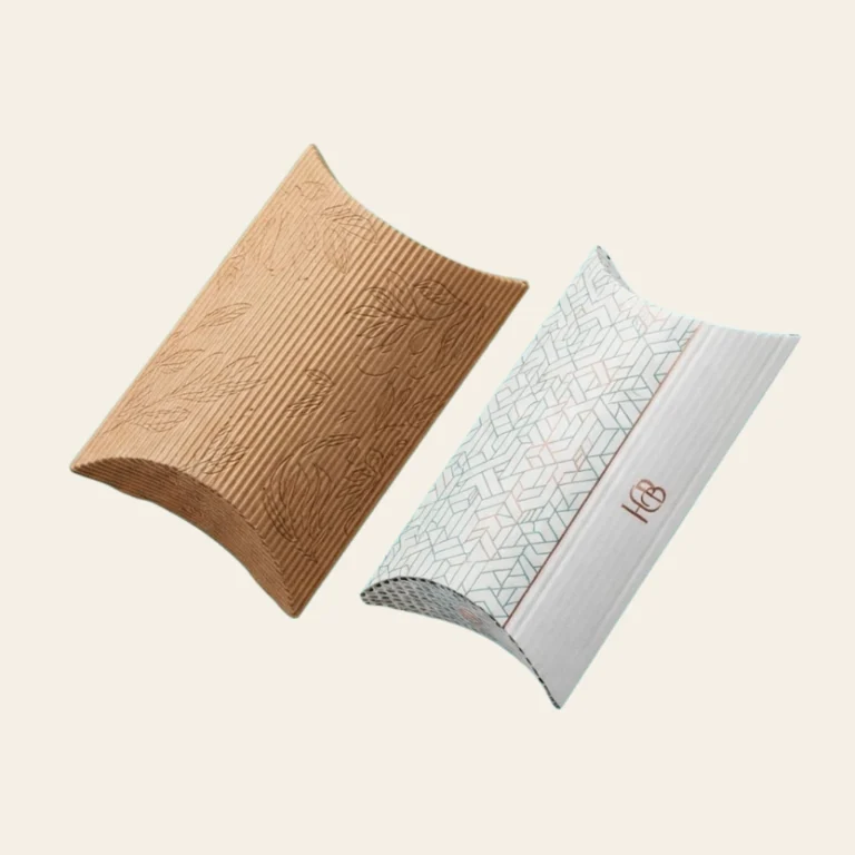 Custom Corrugated Pillow Boxes