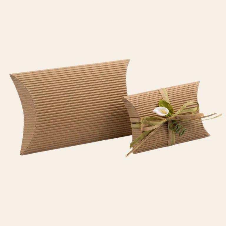 Custom Corrugated Pillow Boxes
