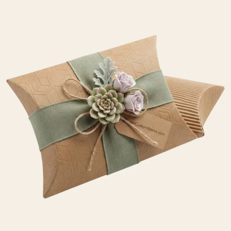Custom Corrugated Pillow Boxes