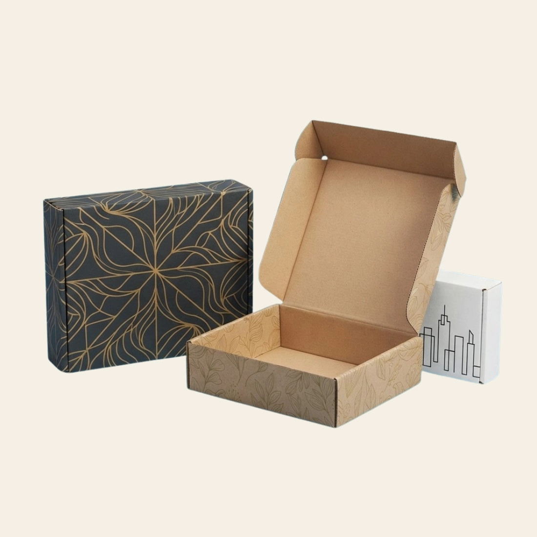 Custom Kraft Corrugated Mailer Boxes