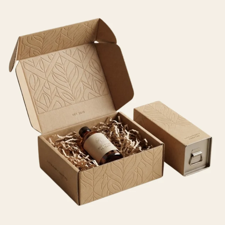 Custom Kraft Corrugated Mailer packaging