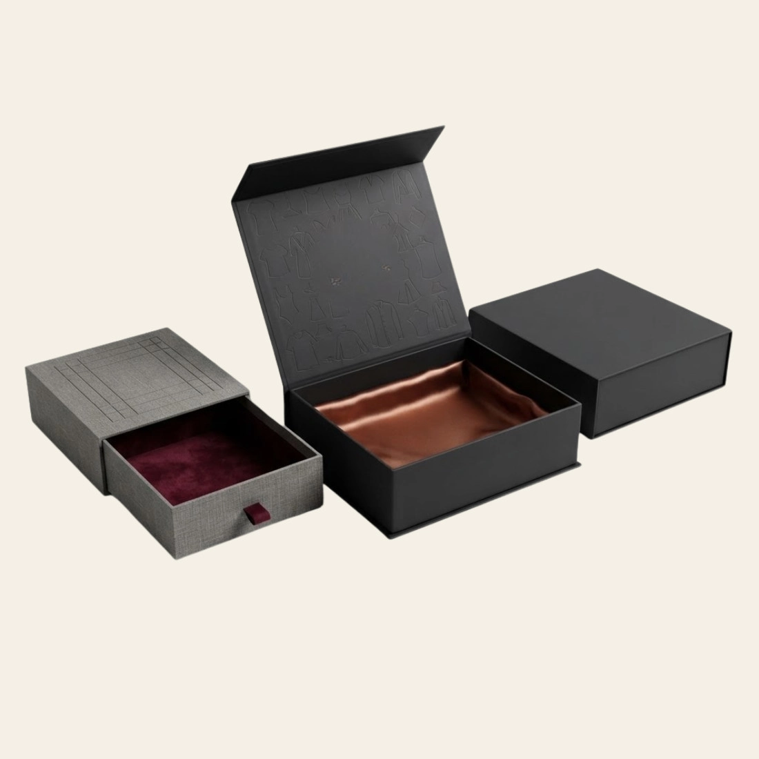 custom Rigid Apparel Boxes