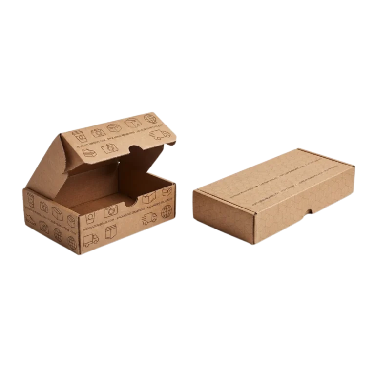 Brown Corrugated Mailer Boxes