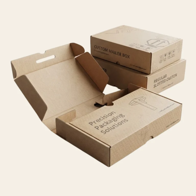 Flat Corrugated Mailer Boxes