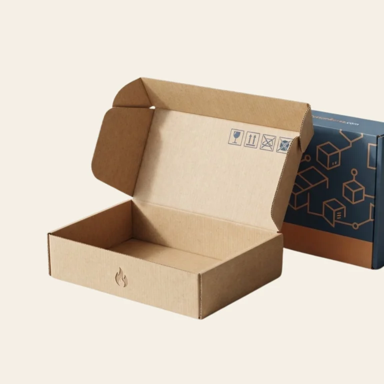 Flat Corrugated Mailer Boxes