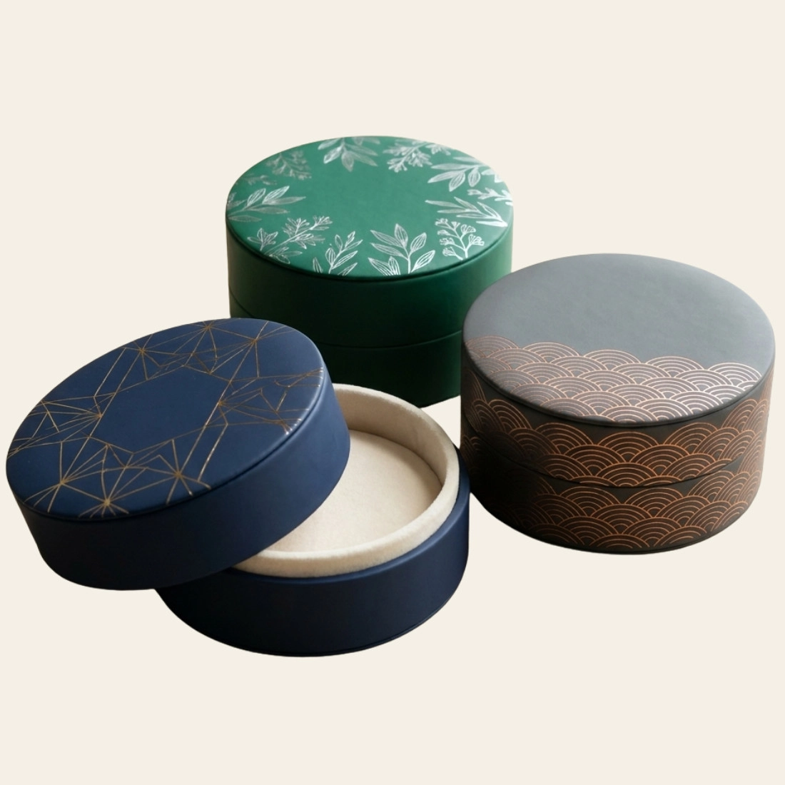 Round Magnetic Boxes